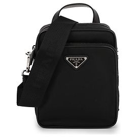 Prada Re-Nylon Shoulder Bag Black