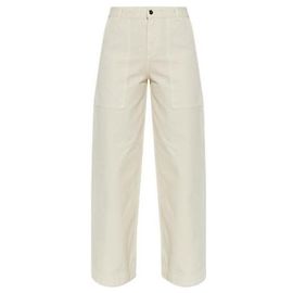 Moncler Cotton Pants Beige Brown