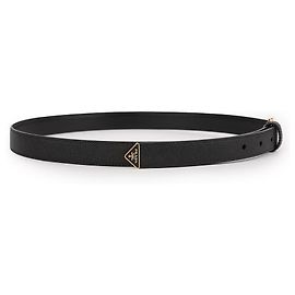 Prada Cinto de couro Saffiano Preto