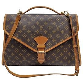 Louis Vuitton Monogram Beverly Briefcase Unisex Multiple colors