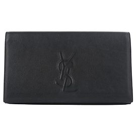 Autre Marque Clutch Monogram Beldujour Negro