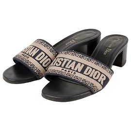 Dior DWAY Hill Slide Deep Blue Blau