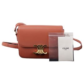 Céline Borsa a tracolla Triope Tin Marrone