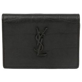 Autre Marque Tarjetero de cocodrilo Monogram Multicolor