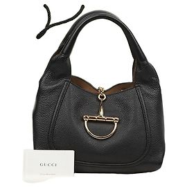 Gucci Sac Tote Soft Bit Medium Black Noir