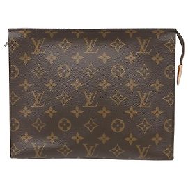 Louis Vuitton Clutch Toiletry Monogram Canvas Multicolor