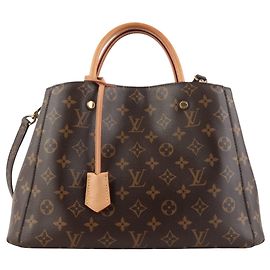 Louis Vuitton Borsa a tracolla Monogram Montaigne MM Multicolore