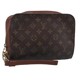 Louis Vuitton Pochette Orsay Monogram Canvas Marrom