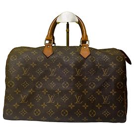 Louis Vuitton Speedy 35 Marrom Monograma