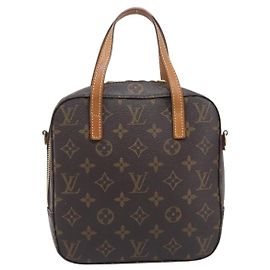 Louis Vuitton Spontini Monogram Canvas Marrom