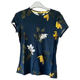 T-shirt com estampado floral Ted Baker Branco Verde Amarelo Azul escuro