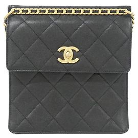 Zaino Chanel in pelle Caviar Nero
