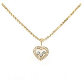 Collana Chopard in oro giallo 750 e diamanti D'oro