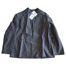 Brunello Cucinelli grauer Wollblazer Grau