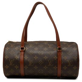 Louis Vuitton Brown Monogram Papillon 30 Marrone
