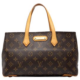 Louis Vuitton Brown Monogram Wilshire PM Marrom