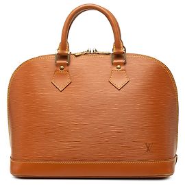 Louis Vuitton Brown Epi Alma PM Marrom