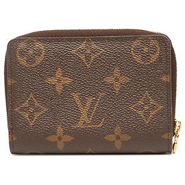 Portefeuille Louis Vuitton Brown Monogram Reverse Lou Marron
