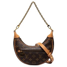 Louis Vuitton Brown Monogram Loop Marron