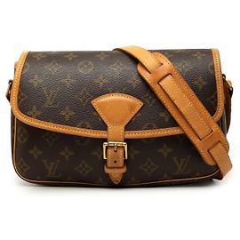 Louis Vuitton Brown Monogram Sologne Marrom