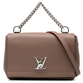 Louis Vuitton Lockme II BB en cuir marron Marron Chair
