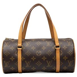 Louis Vuitton Brown Monogram Papillon 28 Brown