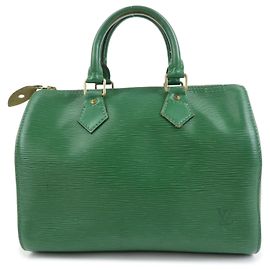 Louis Vuitton Speedy Epi Leather 25 Vert