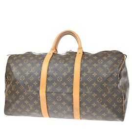 Louis Vuitton Keepall Monogram Canvas 50 Marrone