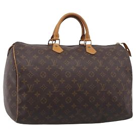 Louis Vuitton Speedy Monogram Canvas 40 Marrom