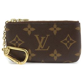 Louis Vuitton Key Monogram Canvas Small Marron