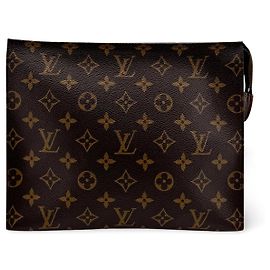 Necessaire Louis Vuitton Monogram Canvas 26 Marrom
