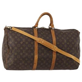 Louis Vuitton Keepall Bandouliere Monogram Canvas 55 Multiple colors