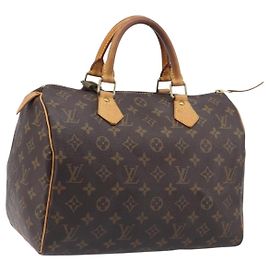Louis Vuitton Speedy Monogram Canvas 30 Marrom