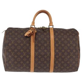 Louis Vuitton Keepall Monogram Canvas 50 Brown