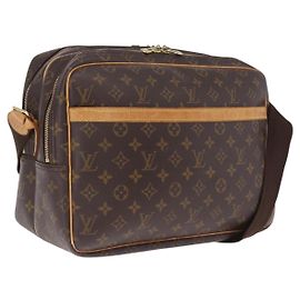 Louis Vuitton Reporter Monogram Canvas GM Marrom