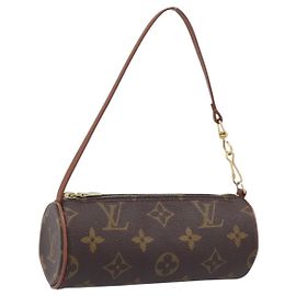 Louis Vuitton Papillon Pochette Monogram Canvas Mini Marron