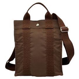 Hermès Hermes Herline Sac à Dos PM Backpack en Brown Marron