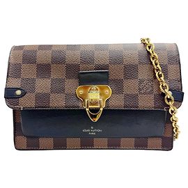 Louis Vuitton Portefeuille Vavin Chain Shoulder Bag Marrone