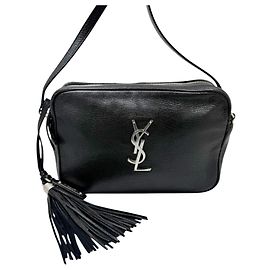 Autre Marque Borsa Camera Saint Laurent in pelle nera Nero