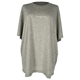 Stella Mc Cartney T-shirt Logo Stella Mccartney em algodão cinza Cinza