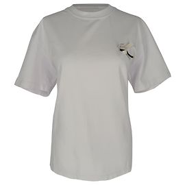 Jacquemus Le T-Shirt Noeud en algodón blanco Blanco