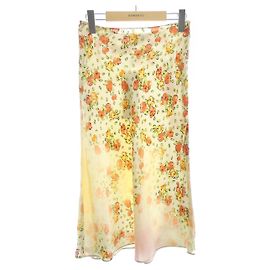 Saia Marni GOMA0501A1USCU50 Laranja Amarelo