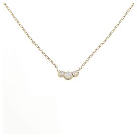 Autre Marque Collar Au750 Diamantes Dorado