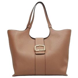 Roger Vivier Sac Shopper Medium Grand Vivier Shock Marron