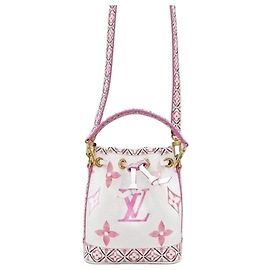 Louis Vuitton Borsa a Secchiello Monogram Nano Noe Pink Rosa