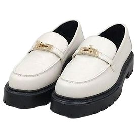 Mocassins Icon Hermès en cuir marron Marron