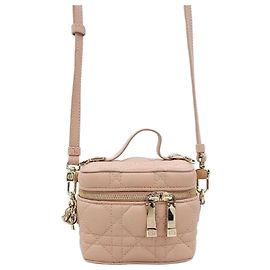 Dior Lady Micro Vanity Case Brown