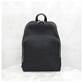 Gucci GG Jumbo Backpack Black Black