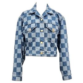 Louis Vuitton Denim Jacket Blue Blue