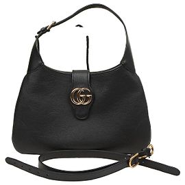 Gucci Borsa a spalla Aphrodite Medium Nera Nero
